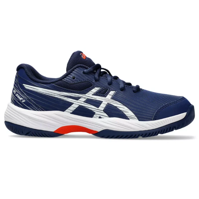 Asics - GelGame 9 GS Tennisschuh Kinder, 34.5, Multicolor