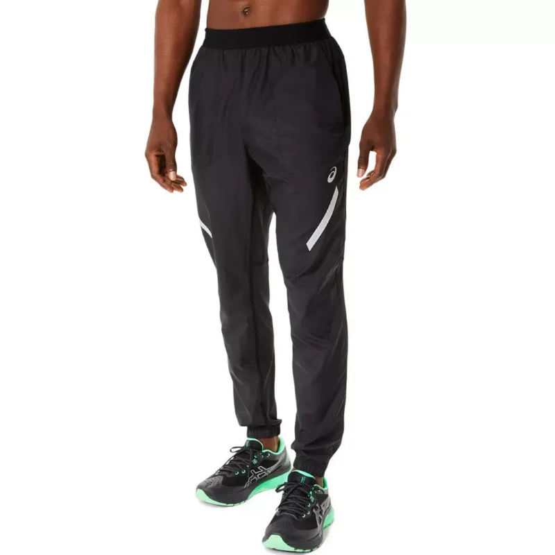 Asics - Lite-Show Pant Schwarz, S, Schwarz