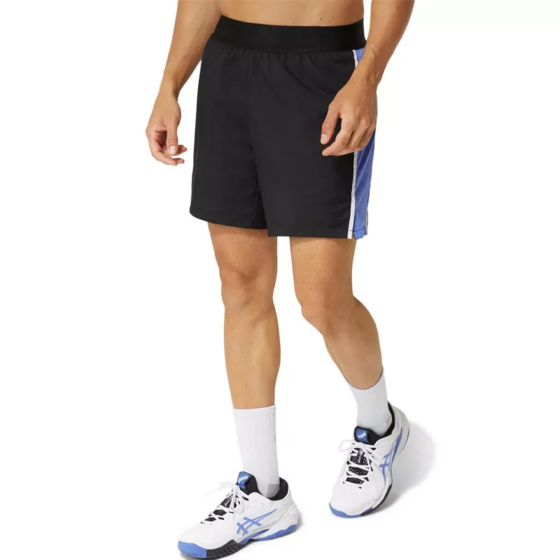 Asics - Match 7in Short Schwarz, XL, Schwarz