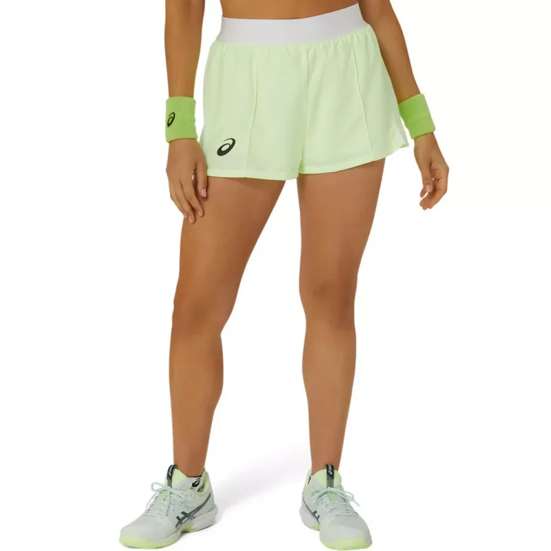 Asics - Match Short Illuminate Yellow, S, Gelb