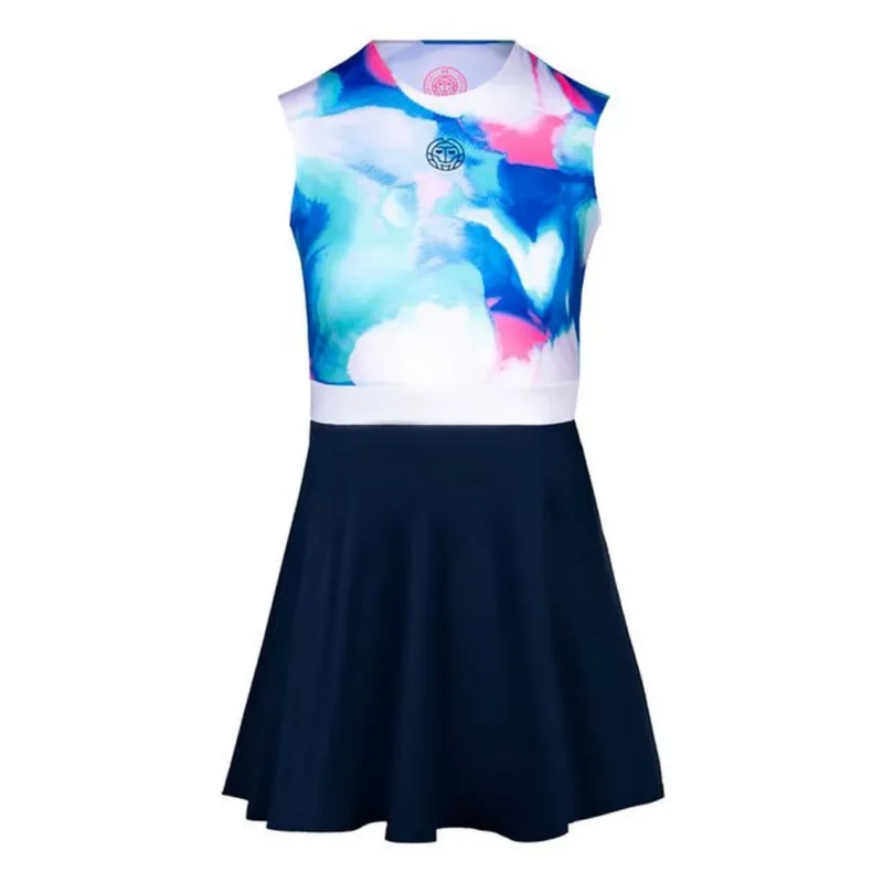 Bidi Badu - Jala Tech Dress Blau/Rosa, XS, Blau