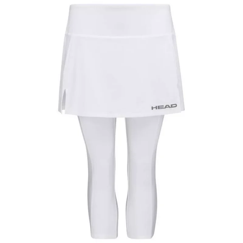 Head - Club 3/4 Tights Skort W weiss, M, Weiss