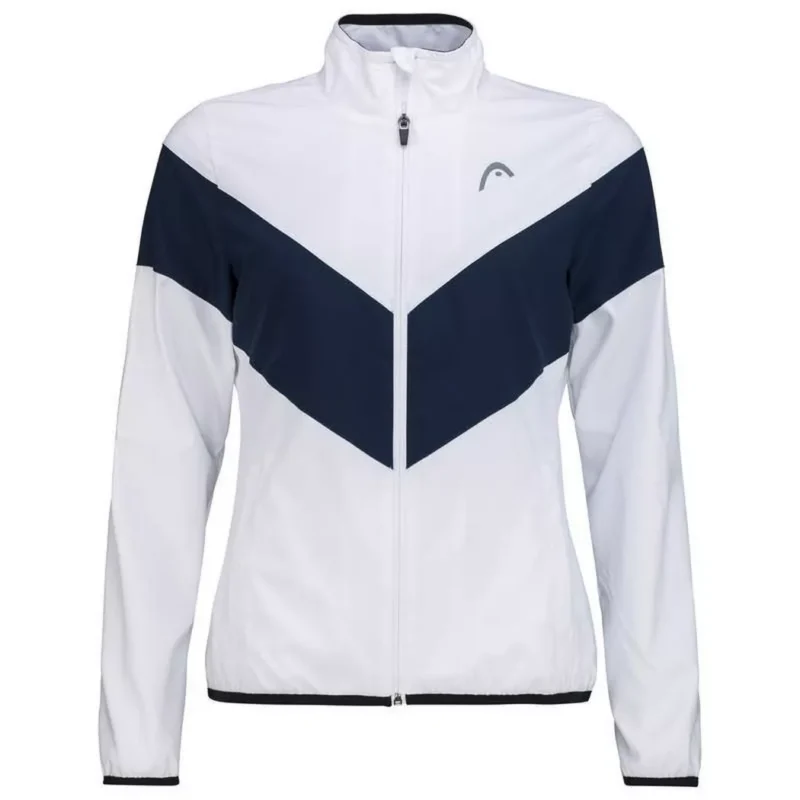Head - Club Jacket W weiss/dunkelblau, XXL, Blau