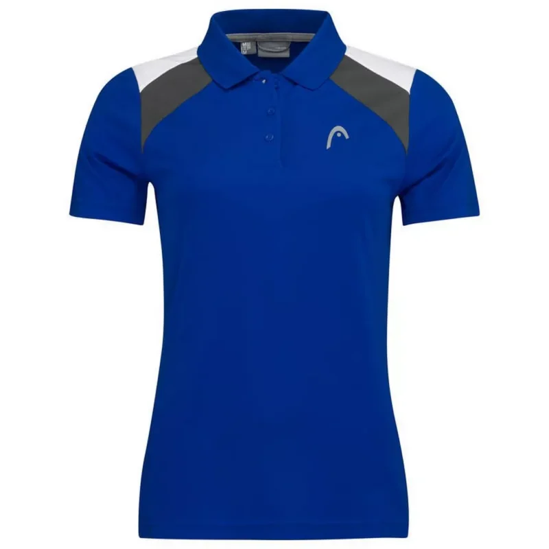 Head - Club Tech Polo Shirt W königsblau, L, Blau