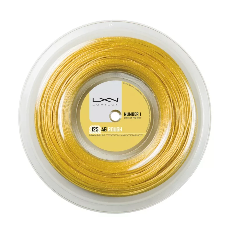 Luxilon - 4G 125 Rough Saitenrolle, One Size, Multicolor