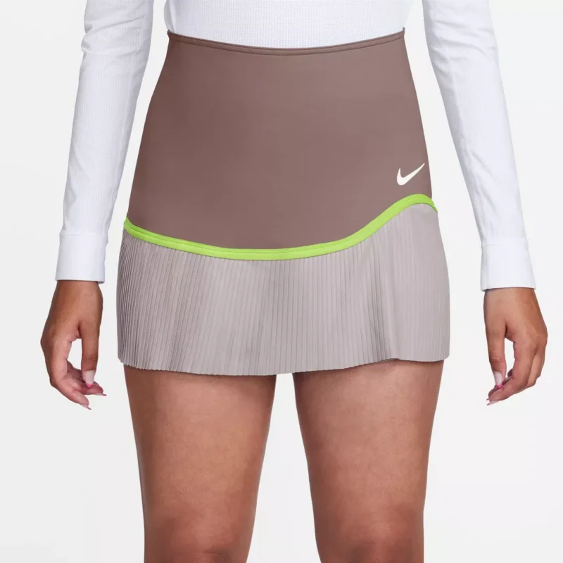 Nike - Kurzer A-Linien Rock, W Nk Df Advtg Skrt Shrt Pld, XL, Lila